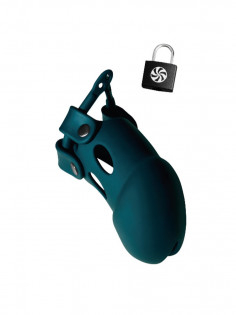 Пояс верности Lola Games Vanilla Guard Dark Green — анатомический, силиконовый, регулируемый