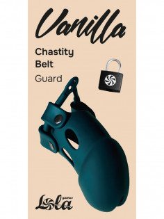 Пояс верности Lola Games Vanilla Guard Dark Green — анатомический, силиконовый, регулируемый