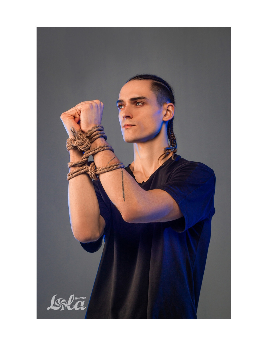 Верёвка для бондажа Lola Games Party Hard Beloved Brown — лён, 5 метров, плотное плетение