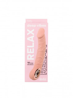 Вибратор Lola Games - Deep Vibes - Relax, перезаряжаемый, телесный 9801-01lola | LOVESTORE