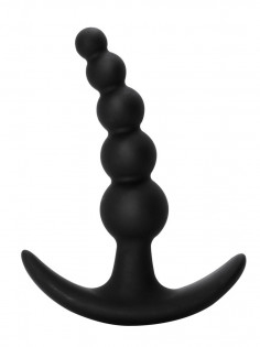 Анальная елочка Lola Games - First Time - Bubbles Anal Plug Black, черная 5001-03lola