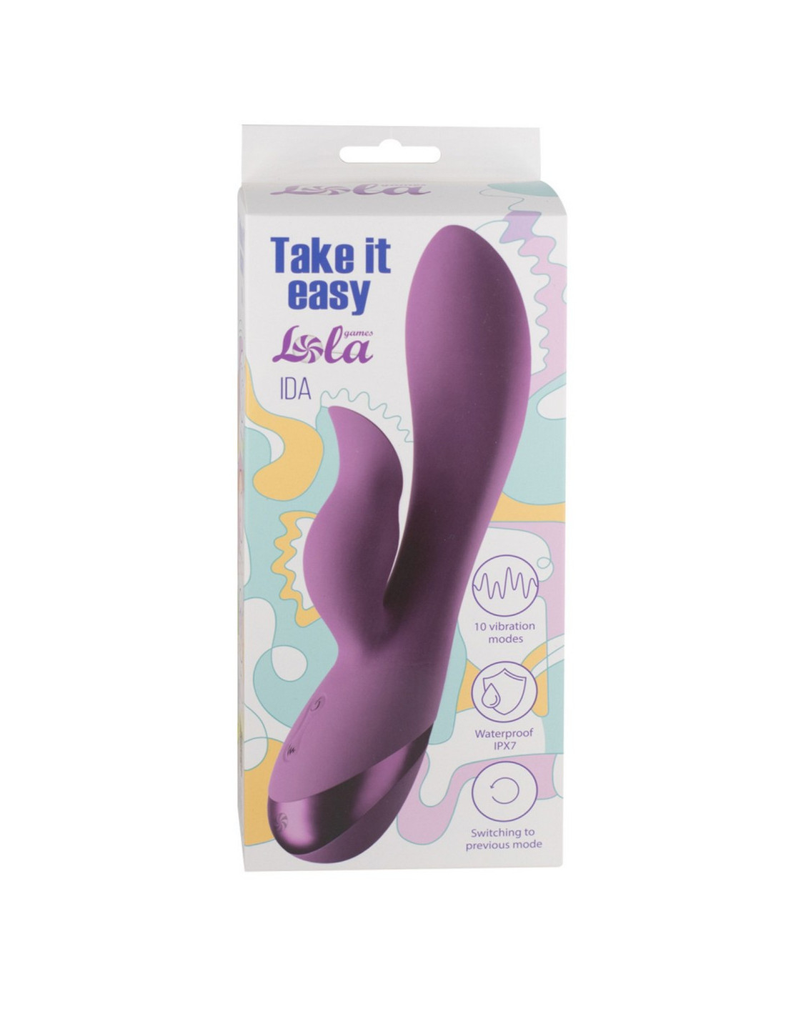 Перезаряжаемый вибратор Take it Easy Ida 9028-02lola | LOVESTORE