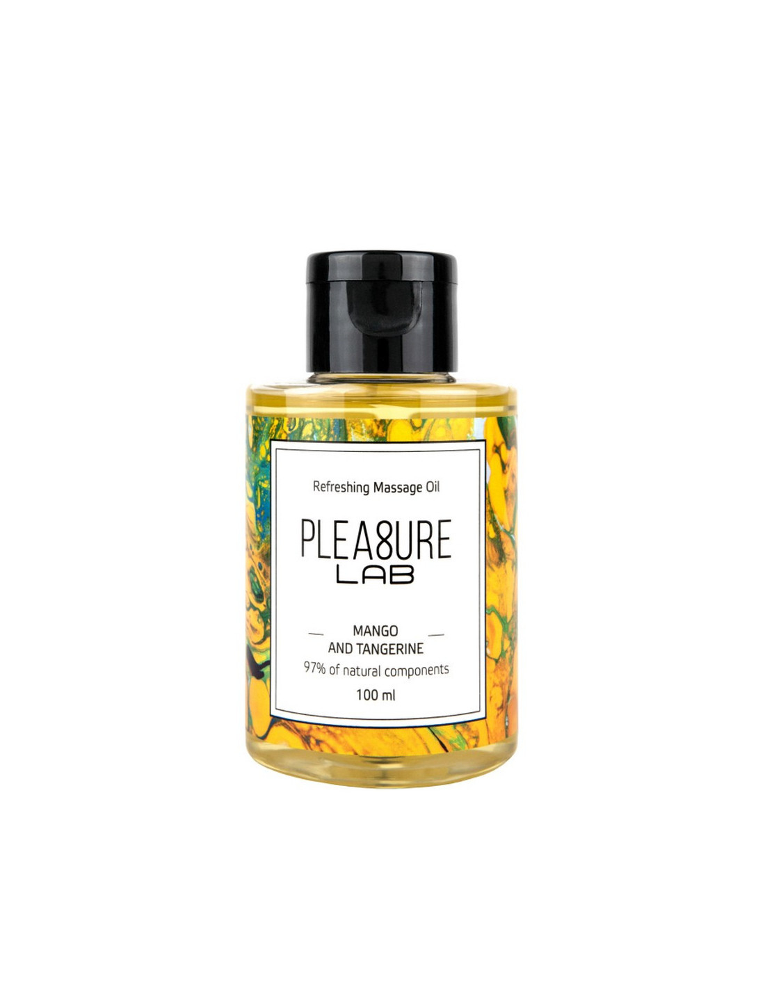 Масло массажное Pleasure Lab Refreshing манго и мандарин 100мл | LOVESTORE