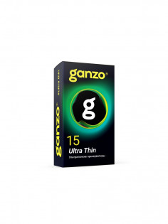 Презерватив GANZO Ultra thin №15 (супер тонкие) 4461GZ | LOVESTORE