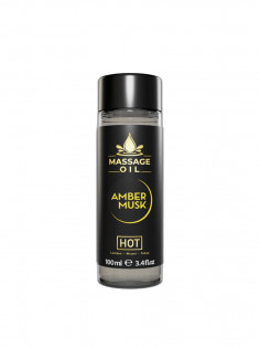 Массажное масло HOT Amber Musk, амбра и мускус, 100 мл | LOVESTORE