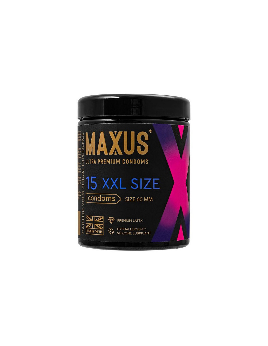 Презервативы гладкие увеличенные MAXUS XXL X-Edition №15 6205mx | LOVESTORE