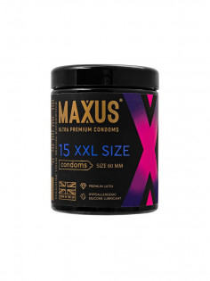Презервативы гладкие увеличенные MAXUS XXL X-Edition №15 6205mx | LOVESTORE
