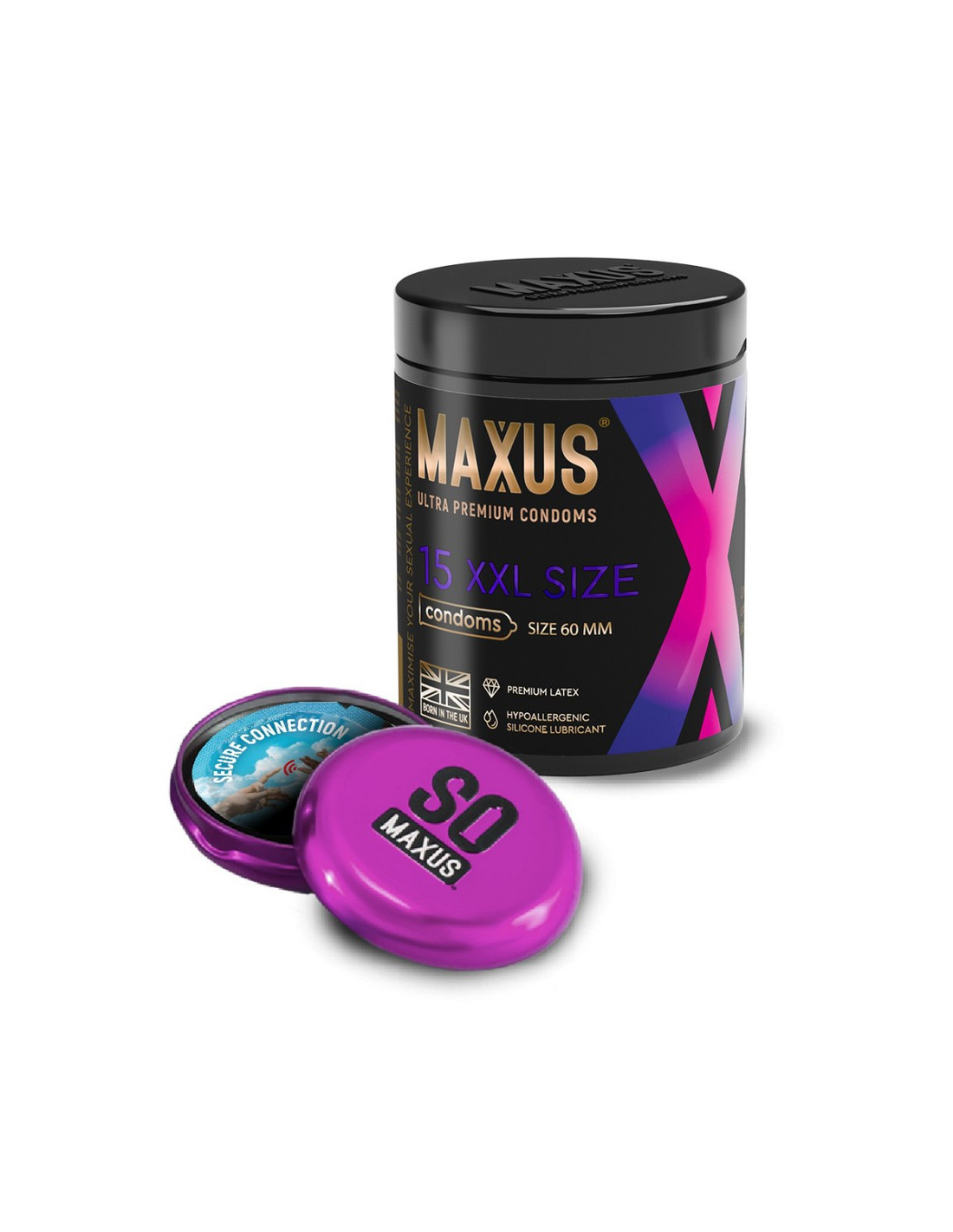 Презервативы гладкие увеличенные MAXUS XXL X-Edition №15 6205mx | LOVESTORE