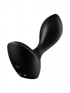 Анальная Пробка с Вибрацией Backdoor Lover black 004181SA | LOVESTORE