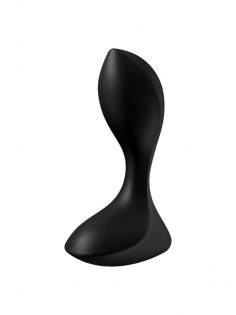 Анальная Пробка с Вибрацией Backdoor Lover black 004181SA | LOVESTORE
