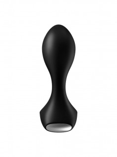 Анальная Пробка с Вибрацией Backdoor Lover black 004181SA | LOVESTORE