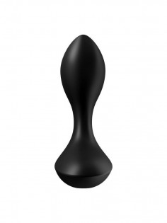 Анальная Пробка с Вибрацией Backdoor Lover black 004181SA | LOVESTORE