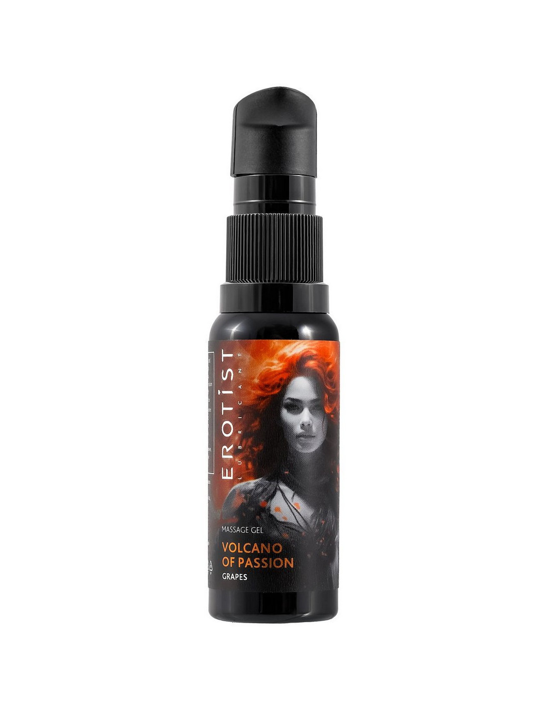 Гель Erotist - Volcano of Passion - Grapes, с эффектом вибрации, со вкусом винограда, 25 мл 541821