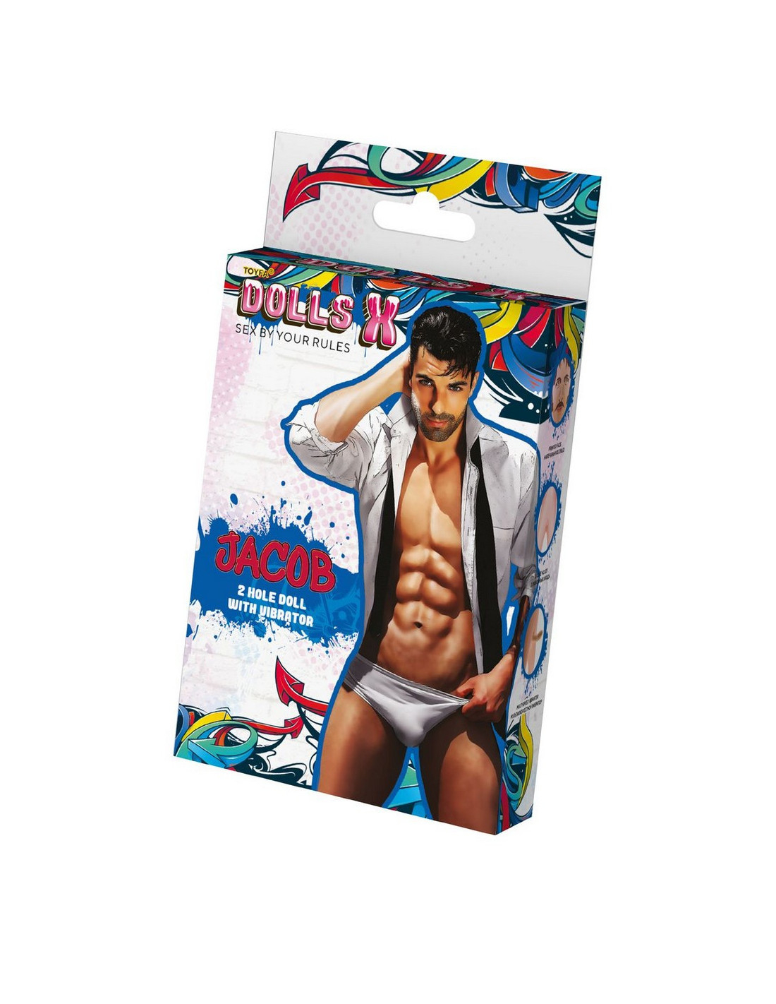 Надувная мужская кукла ToyFa Dolls-X Jacob, 160 см, арт. 117008 | LOVESTORE