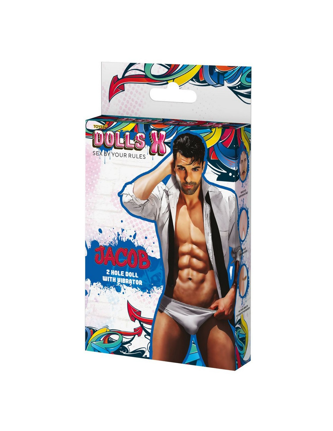 Надувная мужская кукла ToyFa Dolls-X Jacob, 160 см, арт. 117008 | LOVESTORE