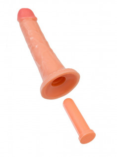 Фаллоимитатор ToyFa - RealStick - Caliber - 18 x 3, на присоске, телесный 983009