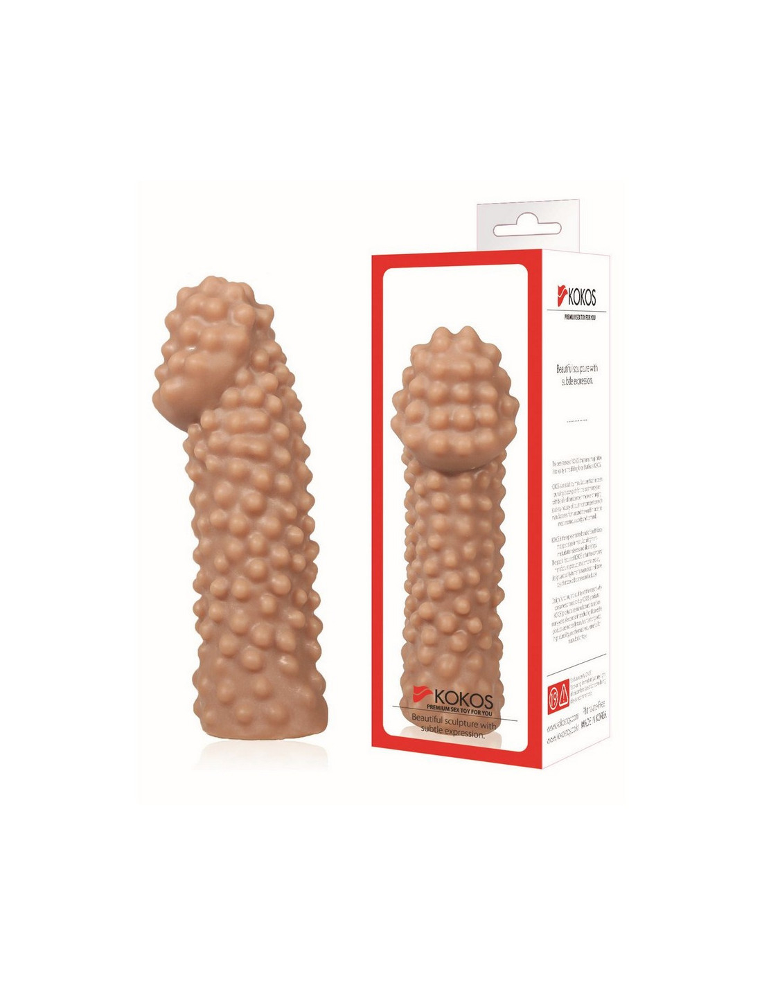 Насадка KOKOS Extreme Sleeve ES.10-M, 14,7 × 4,3 см | LOVESTORE