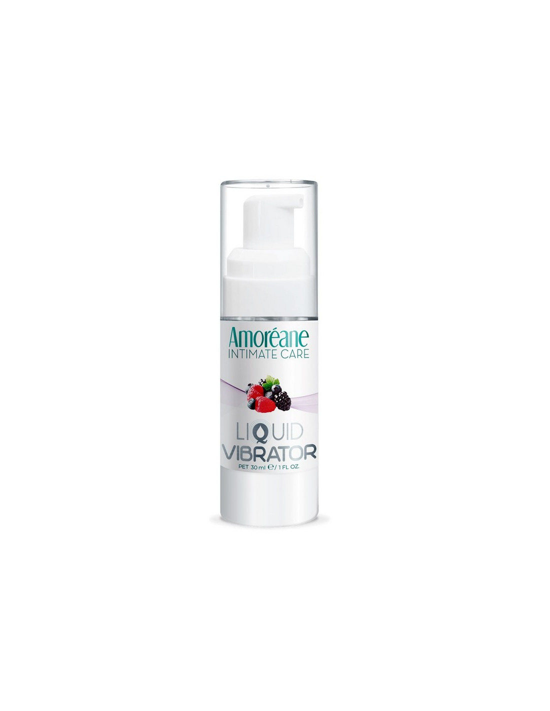 Жидкий вибратор AMOREANE Berries, ягодный, 30 мл | LOVESTORE