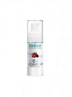 Жидкий вибратор AMOREANE Berries, ягодный, 30 мл | LOVESTORE