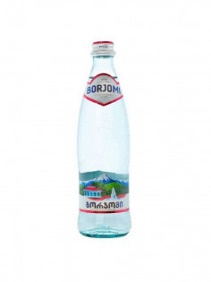 Вода минеральная БОРЖОМИ 0,5л (стекло) газ. | LOVESTORE