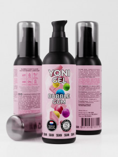 Лубрикант для орального секса SGAN YONI GEL со вкусом Bubblegum, 100 мл BBG0124