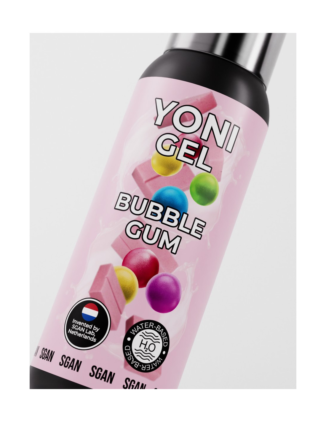 Лубрикант для орального секса SGAN YONI GEL со вкусом Bubblegum, 100 мл BBG0124