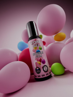 Лубрикант для орального секса SGAN YONI GEL со вкусом Bubblegum, 100 мл BBG0124