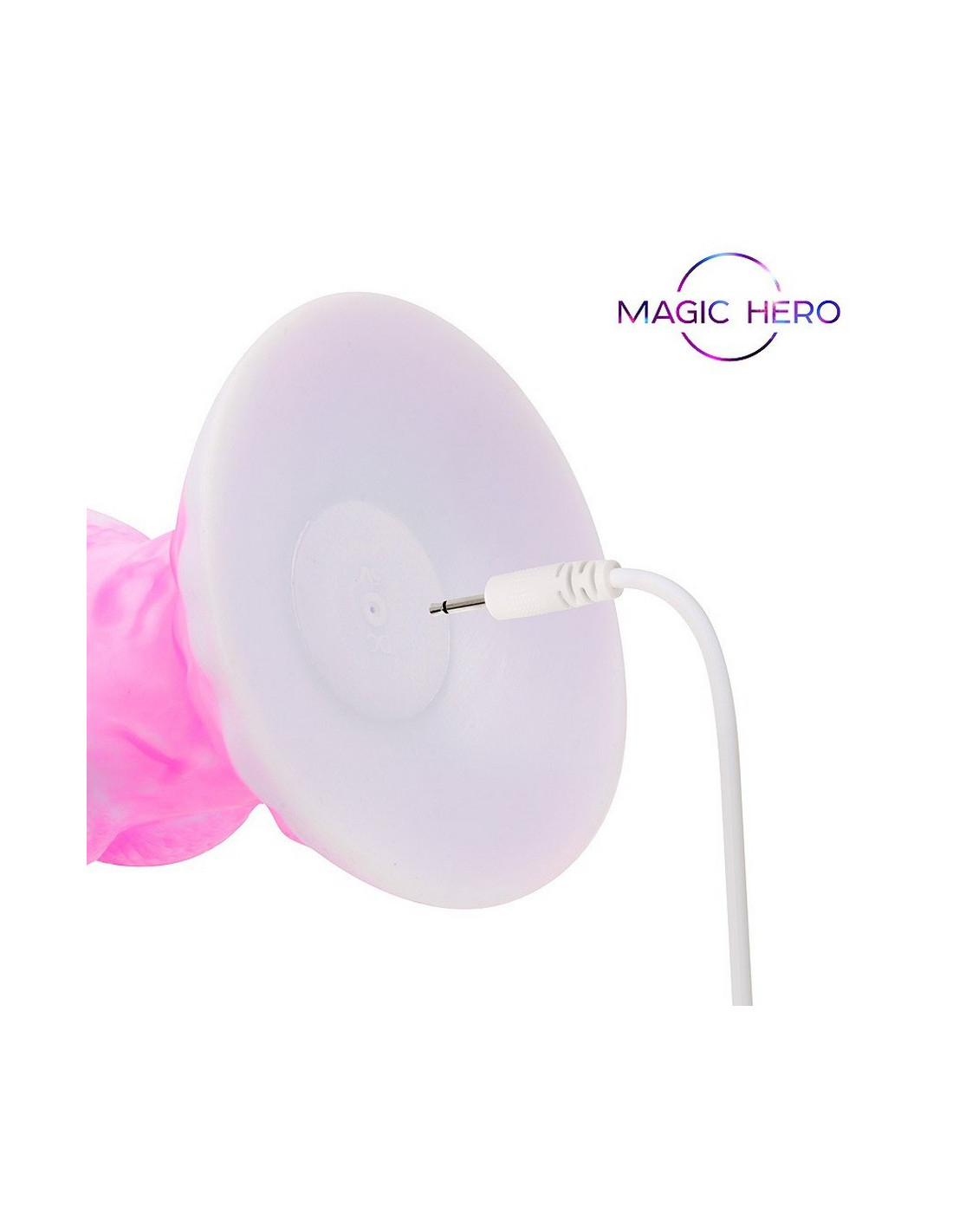 Вибратор Magic Hero, 23,5 x 6 см, 7 режимов возвратно-поступательных движений и вибрации, розовый MH-13040