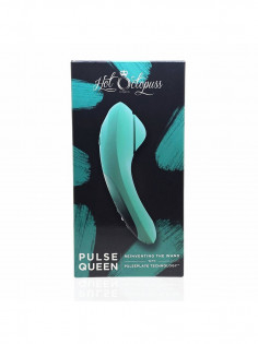 Вибратор-осциллятор Hot Octopuss - Pulse Queen бирюзовый HO29 | LOVESTORE