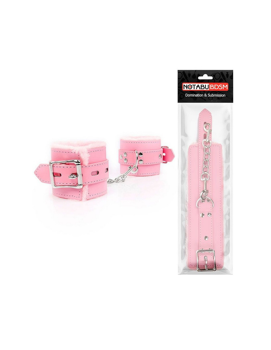 Наручники цвет розовый NTB-80569 | LOVESTORE
