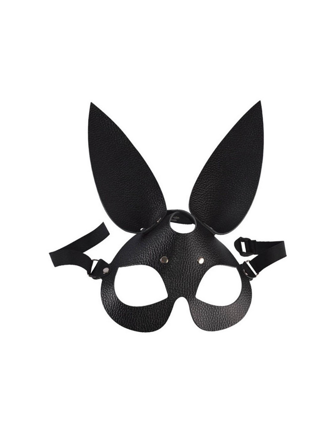 Маска Sitabella - Зайка, из натуральной кожи, черная STB-3186-1 | LOVESTORE