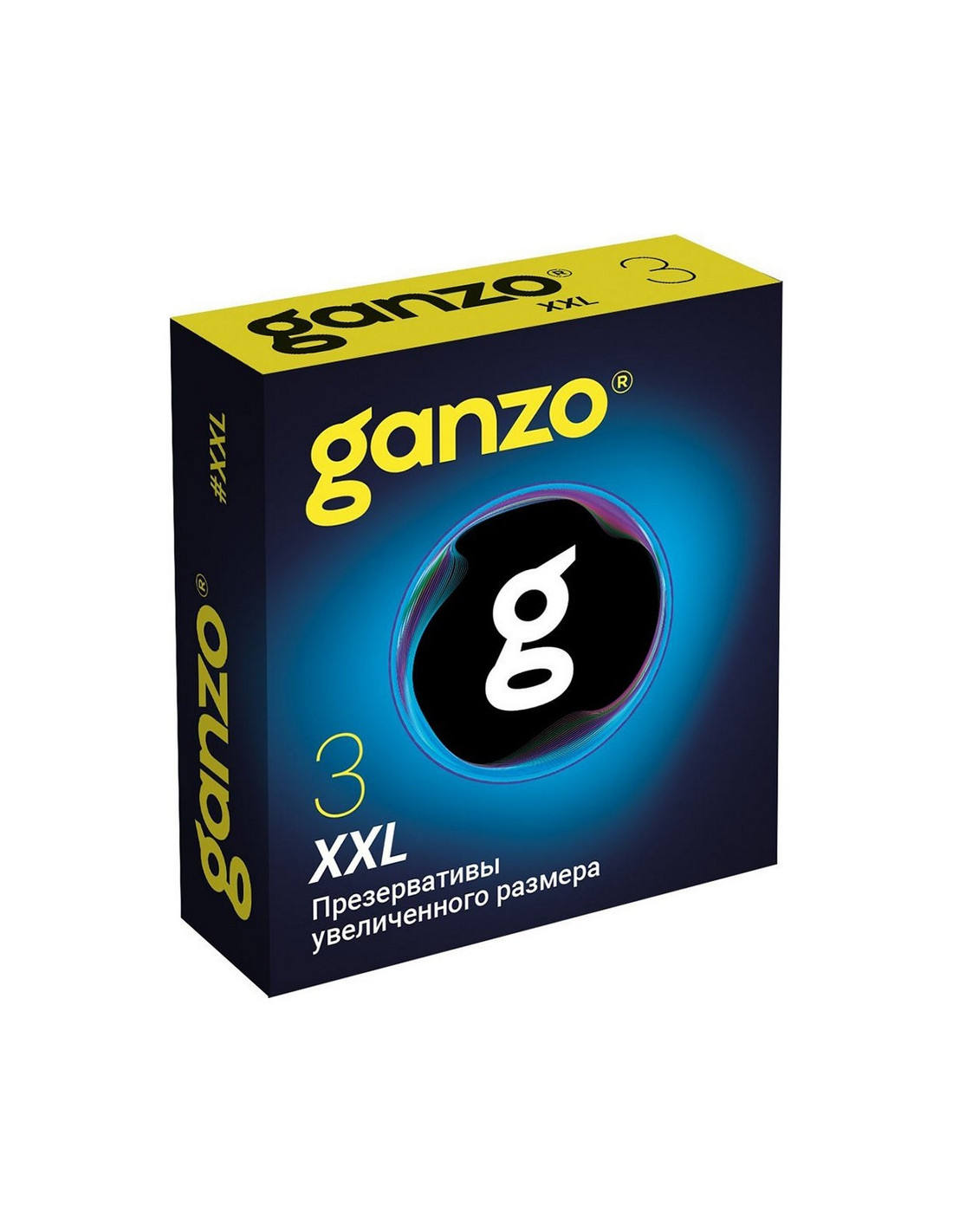 Презерватив GANZO XXL №3 (увелич.) | LOVESTORE