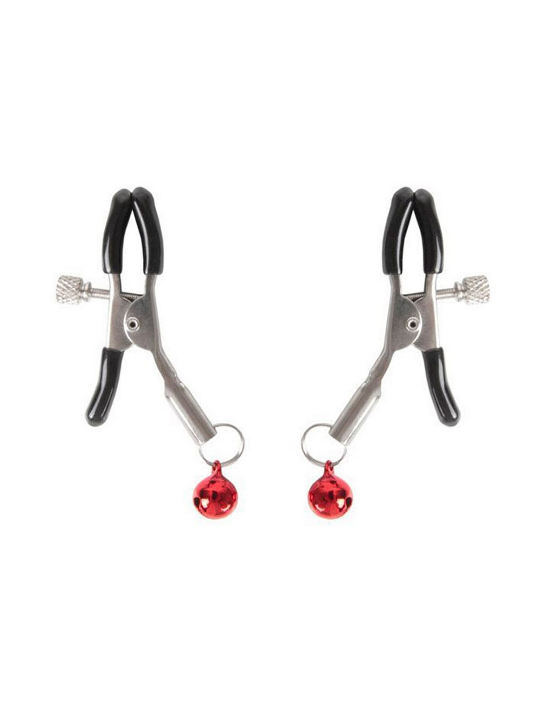 Зажимы для сосков с красными колокольчиками NTB-80720 | LOVESTORE