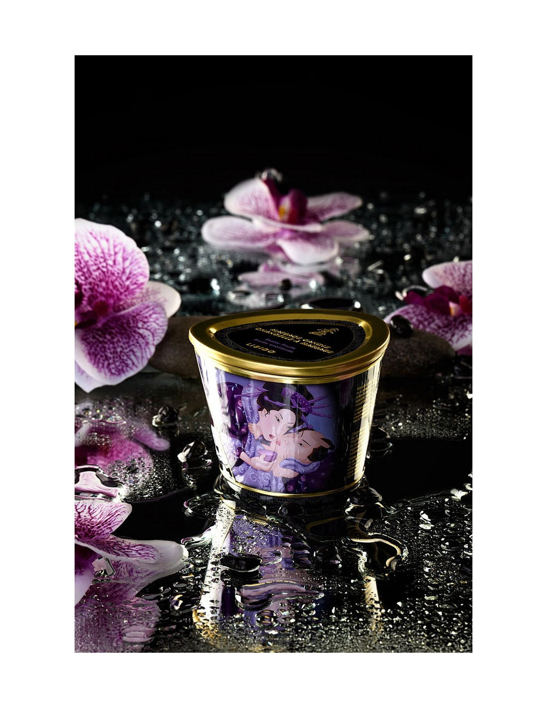 Массажная свеча Shunga Libido Exotic Fruits 170мл 4502DESC | LOVESTORE