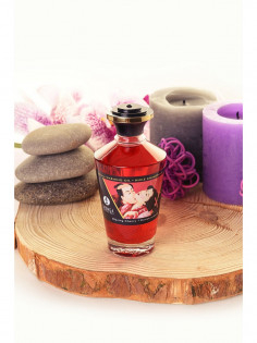 Масло Shunga Afrodisiac Warming Oil Blazing Cherry 100мл 2200 SG | LOVESTORE
