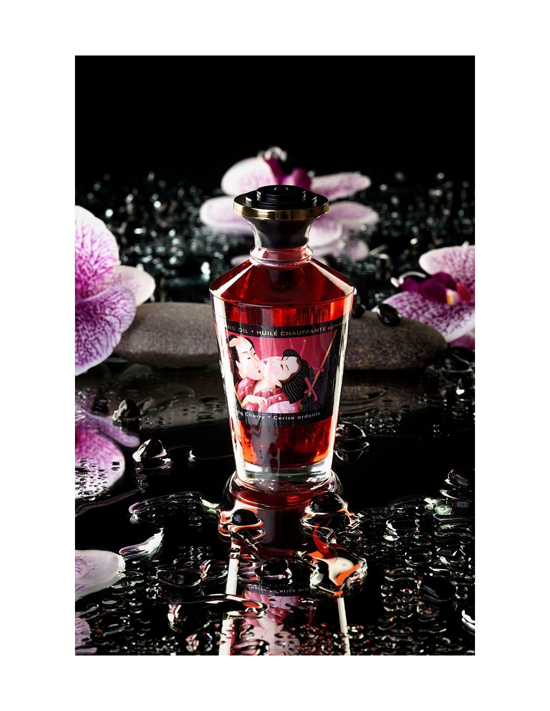 Масло Shunga Afrodisiac Warming Oil Blazing Cherry 100мл 2200 SG | LOVESTORE
