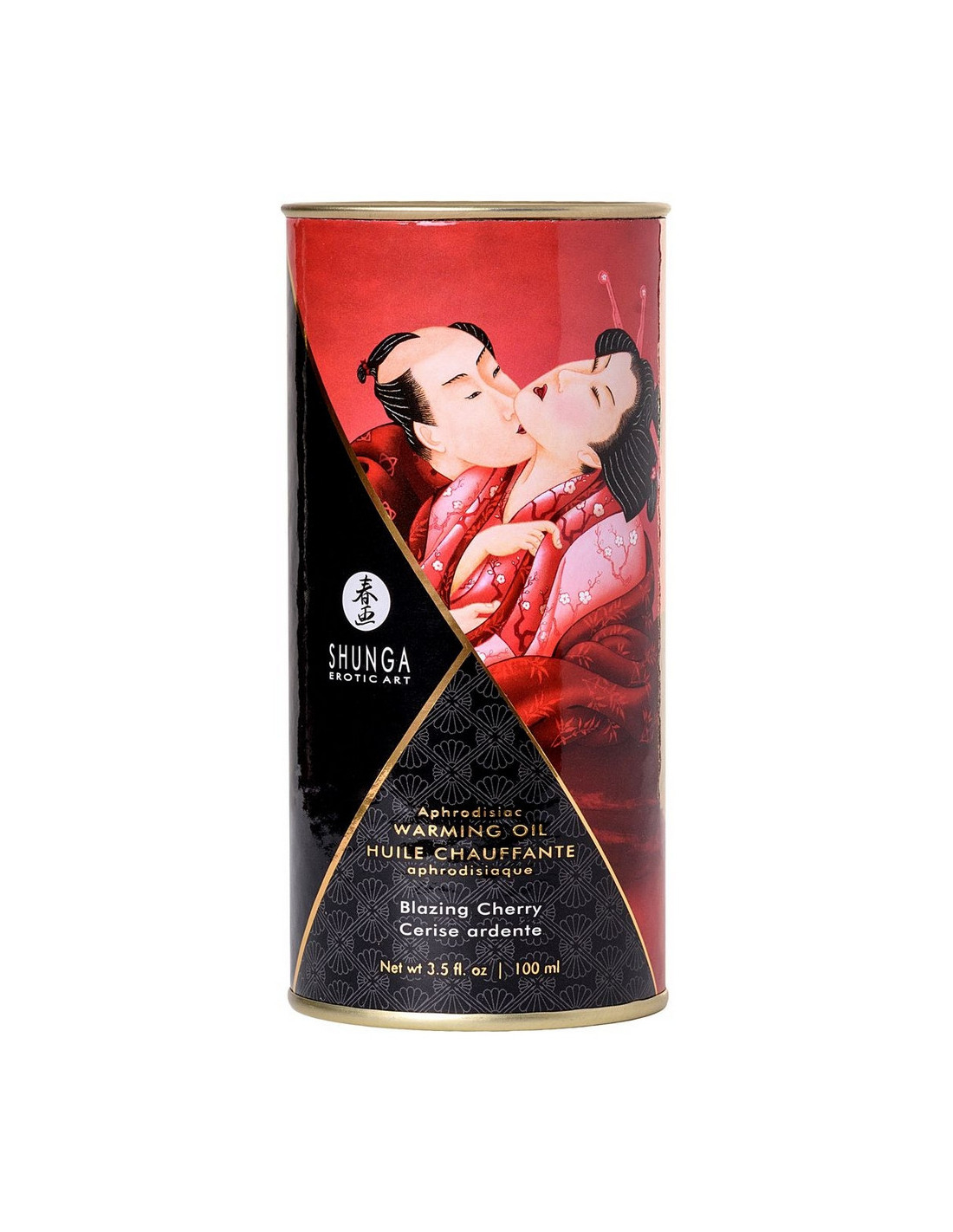 Масло Shunga Afrodisiac Warming Oil Blazing Cherry 100мл 2200 SG | LOVESTORE