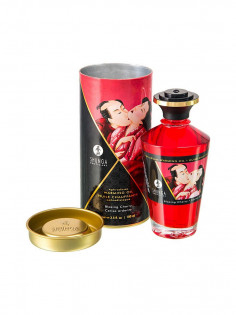 Масло Shunga Afrodisiac Warming Oil Blazing Cherry 100мл 2200 SG | LOVESTORE
