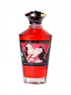 Масло Shunga Afrodisiac Warming Oil Blazing Cherry 100мл 2200 SG | LOVESTORE