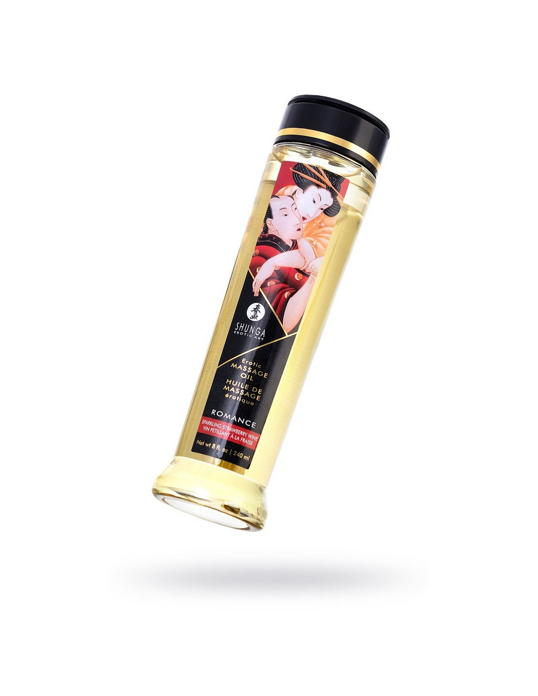 Масло Shunga Romance Afrodisiac Sparkling Strawberry Wine 240мл 1208 SG | LOVESTORE