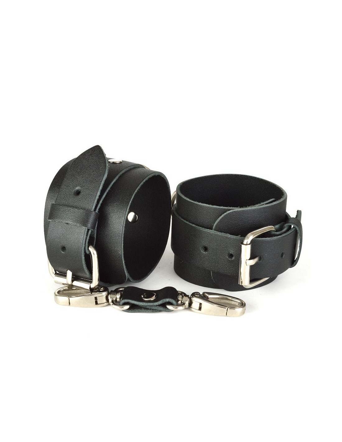 Наручники Sitabella - Ideal, из натуральной кожи, черные 3439-1 | LOVESTORE
