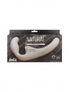 Гнущийся безремневой страпон Lola Games - Natural - Temptation Flexible Strapless Strap-On, телесный 5011-01lola