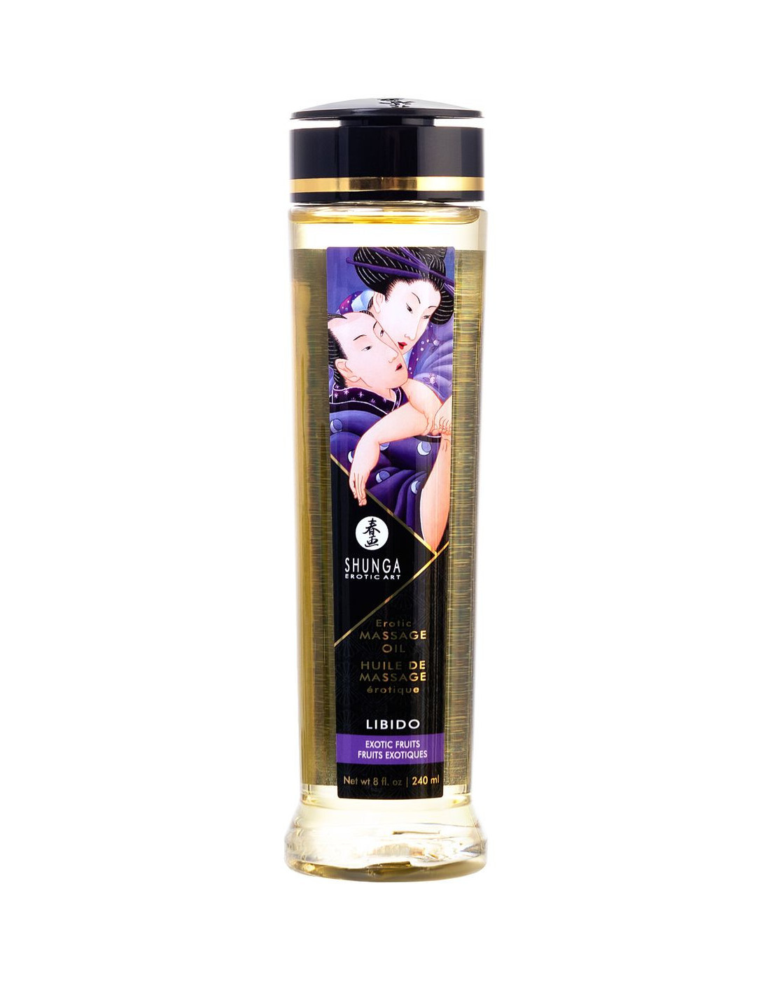 Массажное масло Shunga - Erotic Massage Oil - Sensation - Lavender, с ароматом лаванды, 240мл 1206 SG