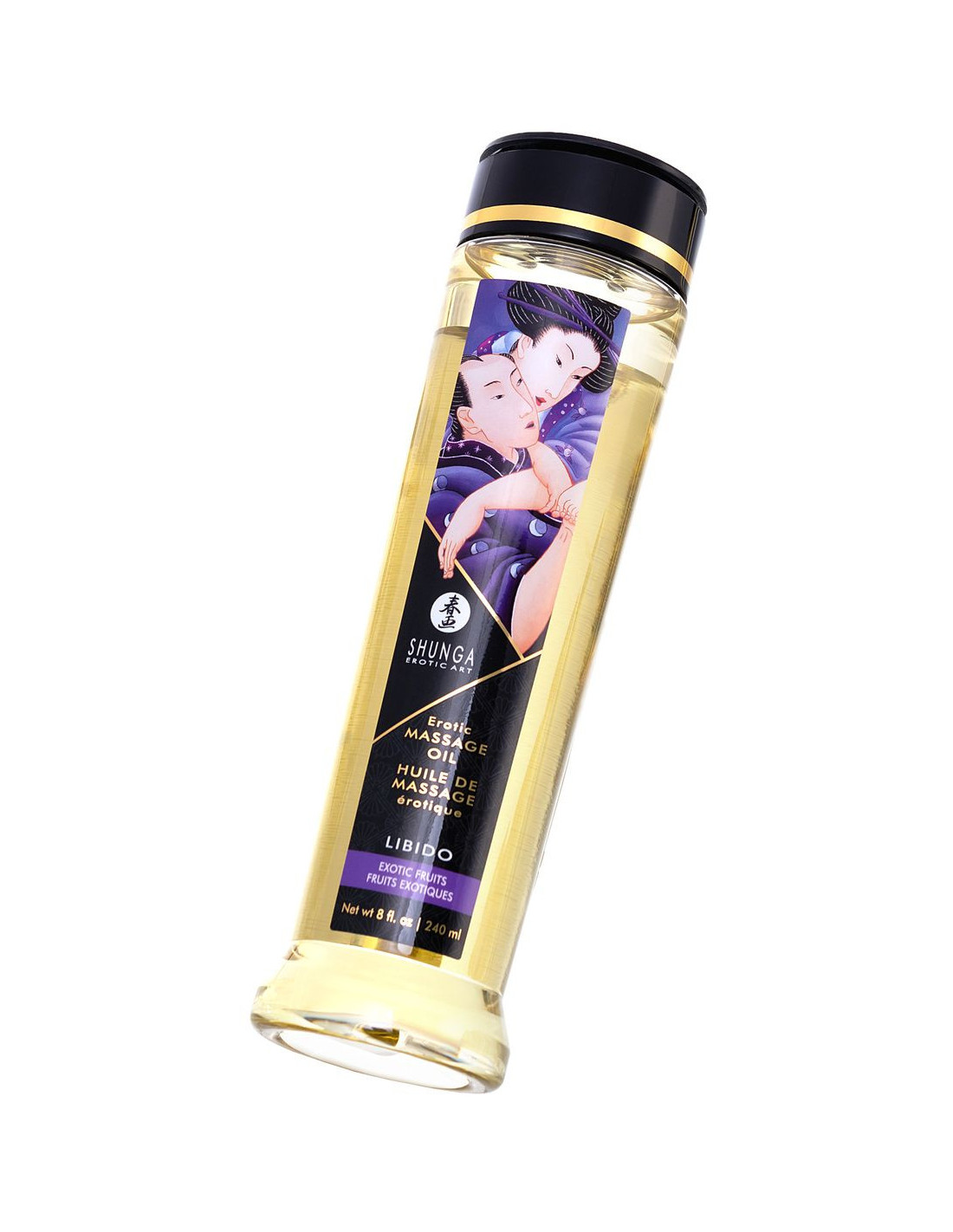 Массажное масло Shunga - Erotic Massage Oil - Sensation - Lavender, с ароматом лаванды, 240мл 1206 SG