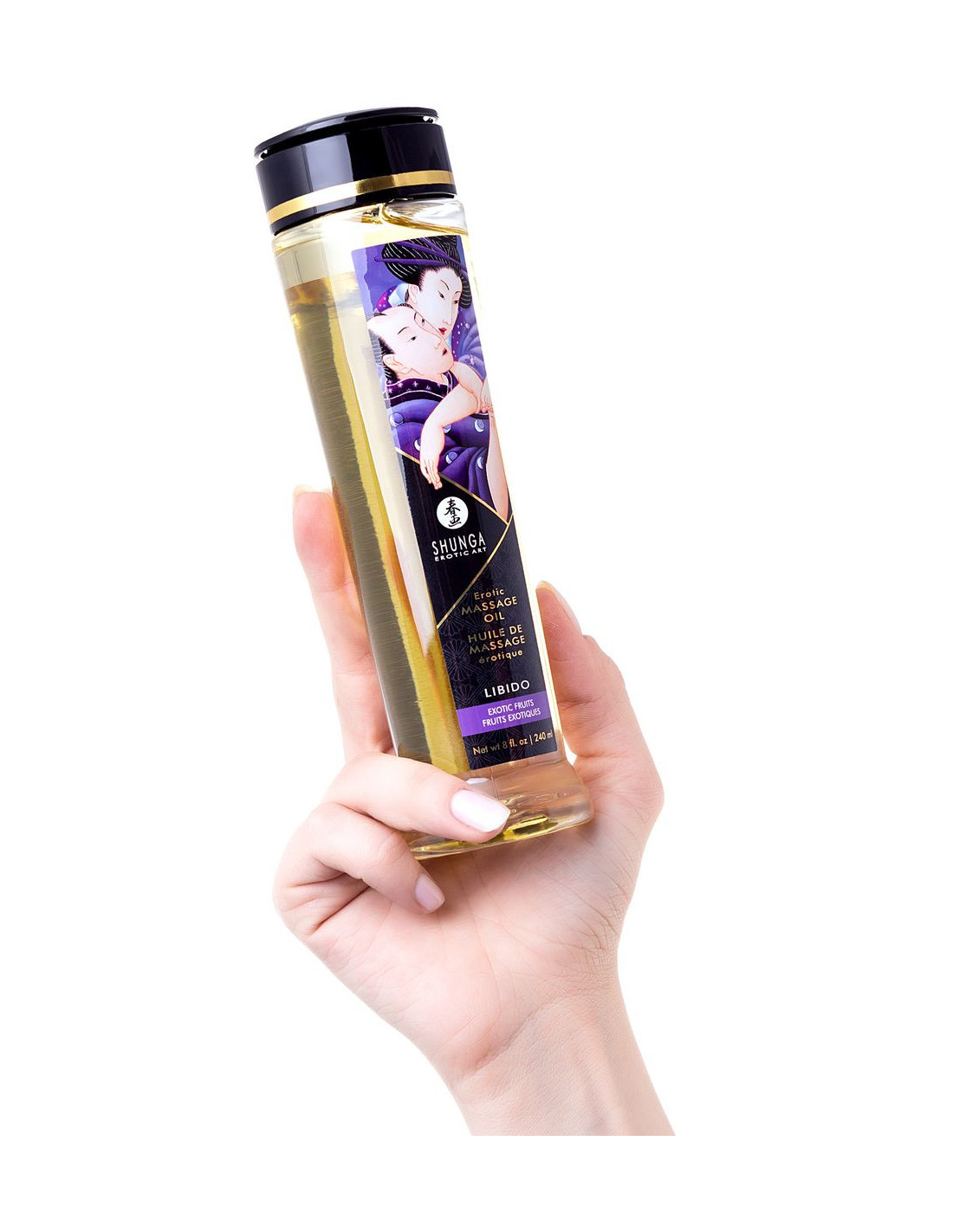 Массажное масло Shunga - Erotic Massage Oil - Sensation - Lavender, с ароматом лаванды, 240мл 1206 SG