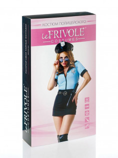 Костюм Le Frivole - Грязный коп, черный с синим, 44-46, M/L 02232 | LOVESTORE