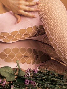 Боди-комбинезон Le Frivole IMPULSE с вырезами S/XXL розовый 06729 | LOVESTORE