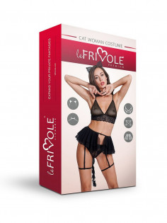 Костюм Le Frivole - Игривая кошечка, черный, 46-48, L/XL 05006 | LOVESTORE