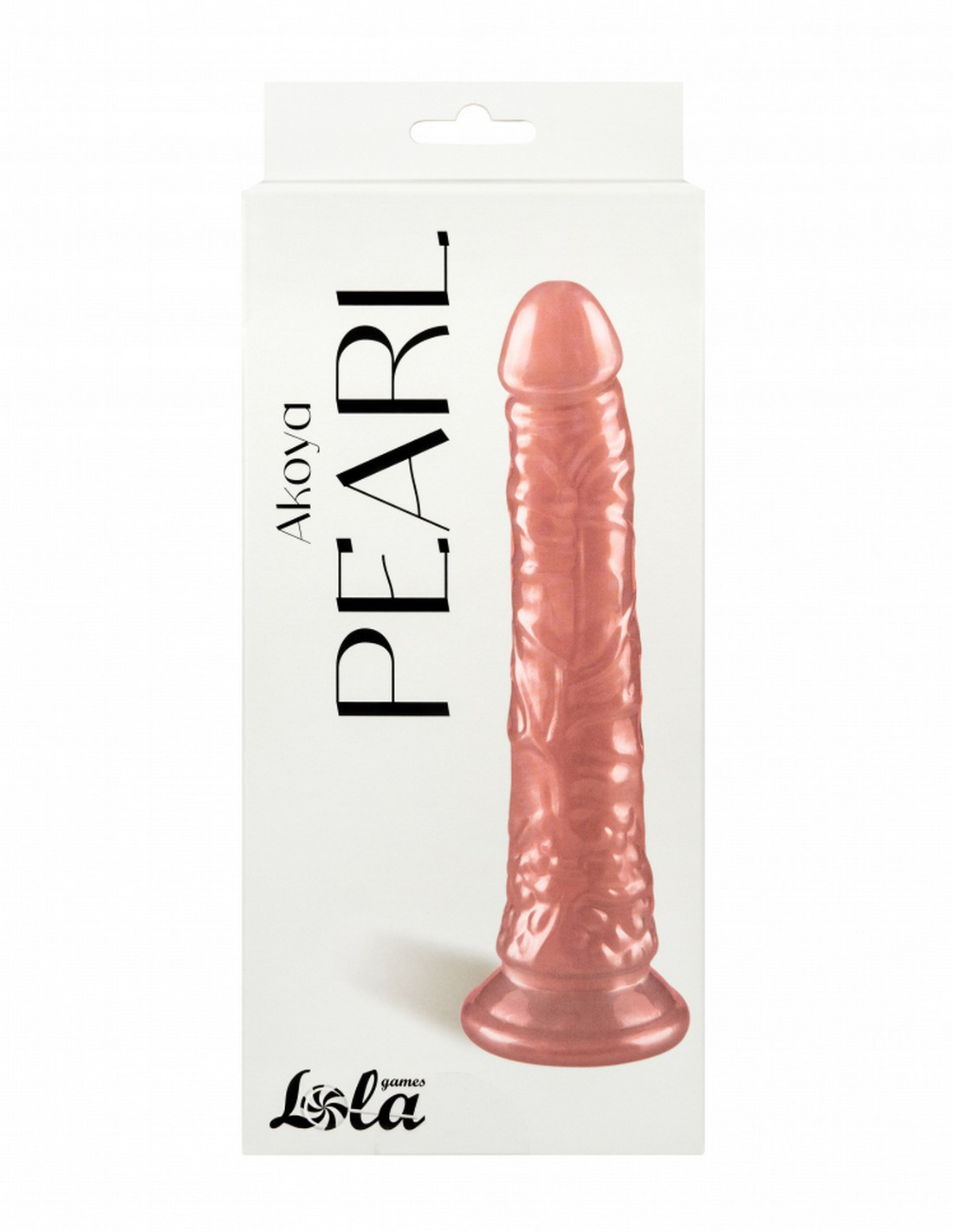 Фаллоимитатор Lola Games - Pearl - Akoya, на присоске, перламутровый, розовый 9903-02lola