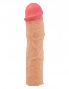 Насадка закрытая Baile - Pretty Love - Stevenson, телесная BI-026268 | LOVESTORE